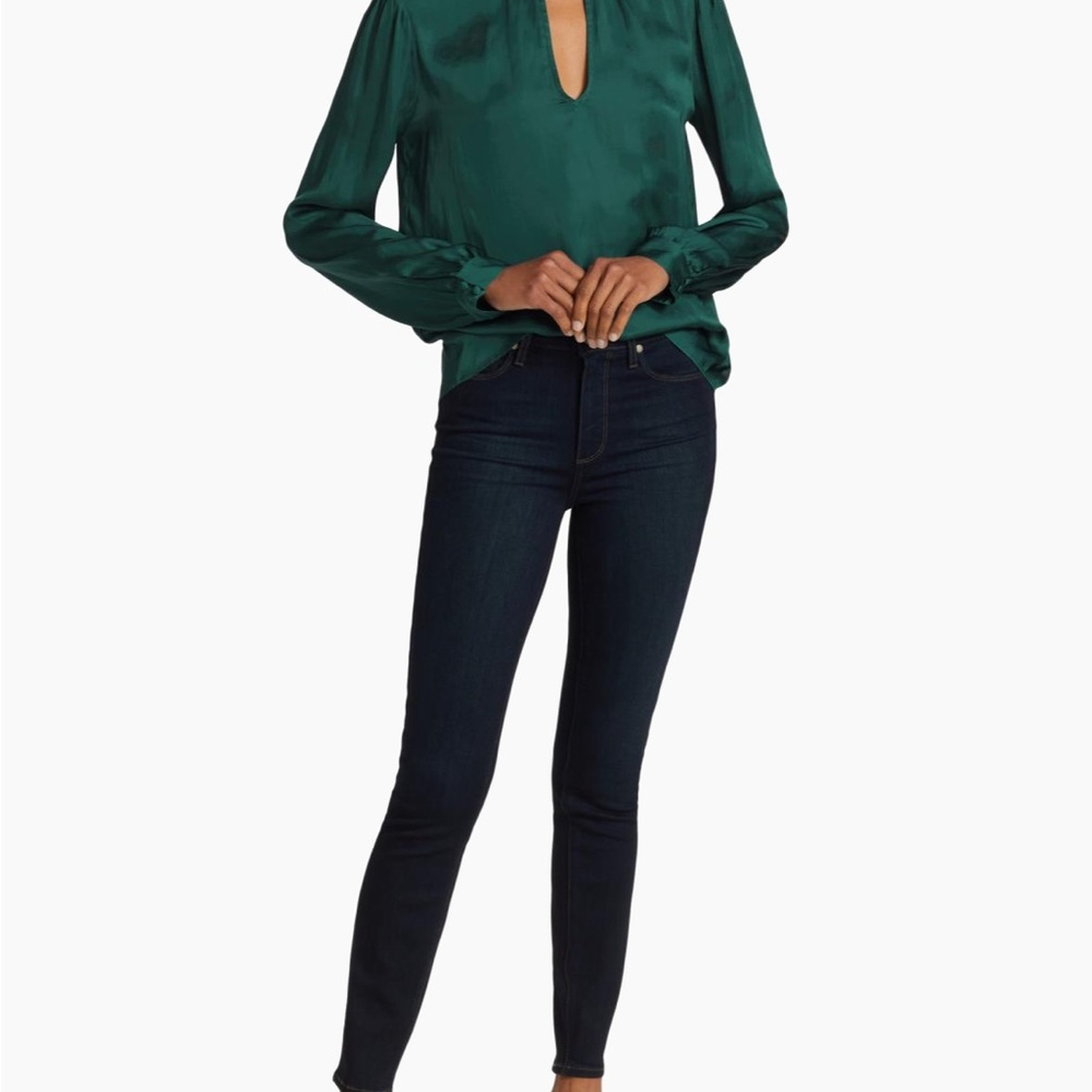 PAIGE Hoxton High Rise Ankle Skinny Women's Jeans in Color Mona